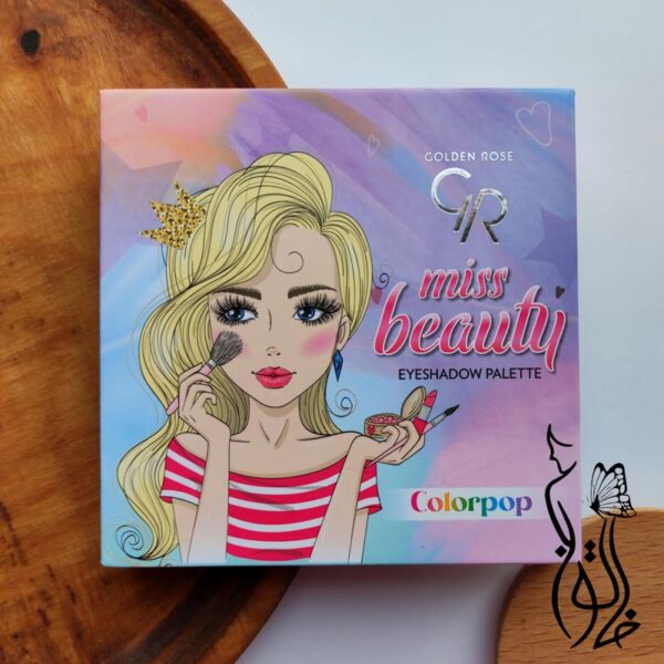 پالت سایه Colorpop میس بیوتی گلدن رز-Golden Rose - Image 3