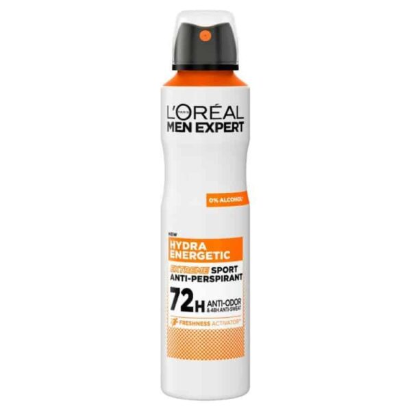 اسپری ضدتعریق لورال مردانه مدل LOREAL - Hydra Energetic - Image 1