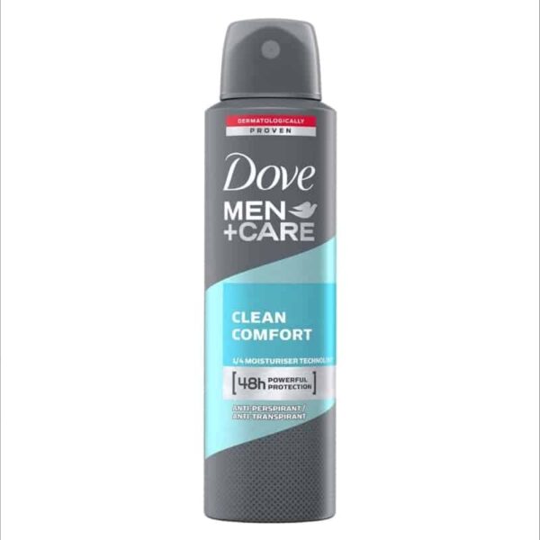اسپری ضدتعریق داو مردانه مدل Dove - CLEAN COMFORT - Image 1