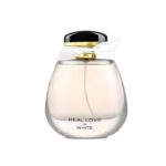 عطر کرید لاو این وایت فرگرانس ورلد (ریل لاو این وایت) | Fragrance World Real Love in White