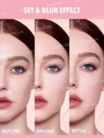 پودر فیکس صورتی شیگلم مدل دو طبقه - SHEGLAM - Image 8