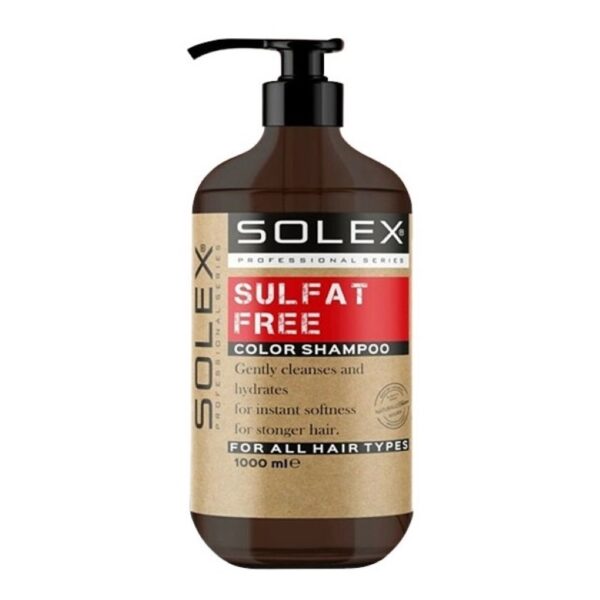 شامپو بدون سولفات سولکس مخصوص مو رنگ شده - SOLEX - Image 1