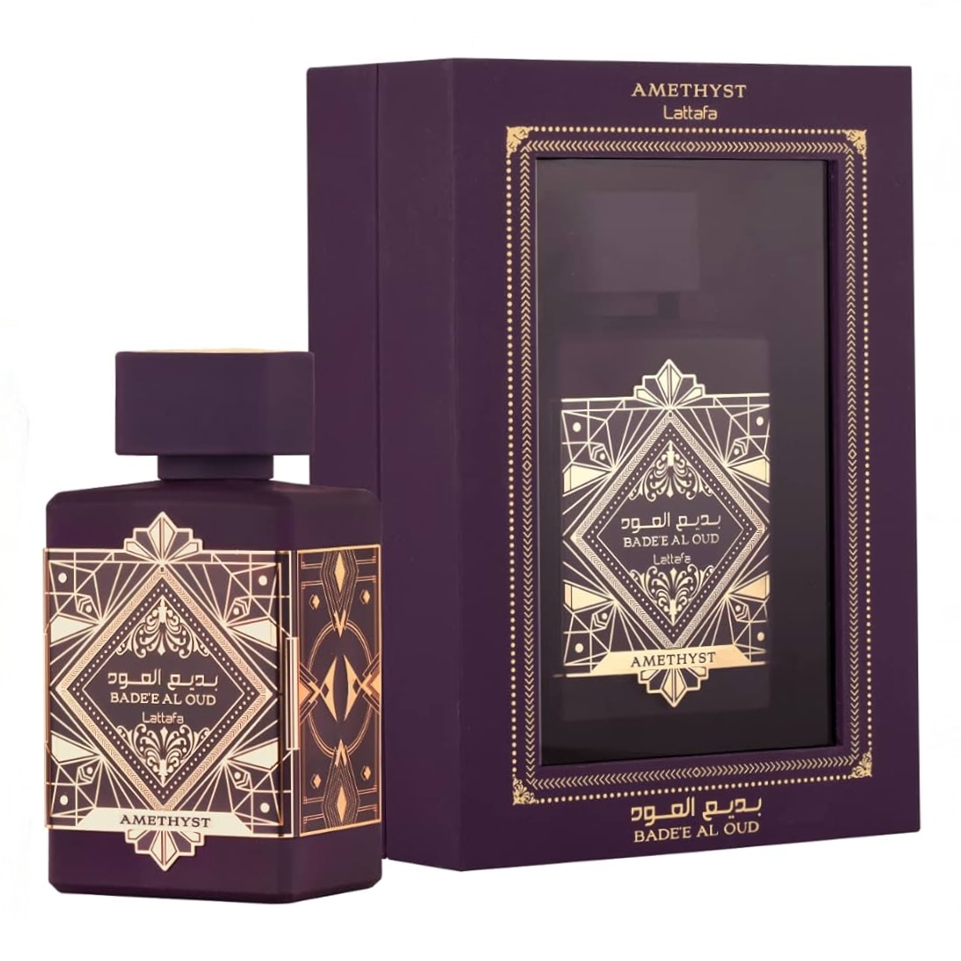 Polish_20241003_132724866.jpg عطر بدیع العود آمیتیس (بنفش) لطافه | Lattafa Badee Al Oud Amethyst - Image 3