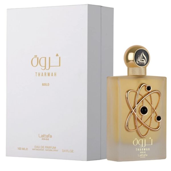 عطر ثروت گلد لطافه | Lattafa Pride Tharwah Gold - Image 3