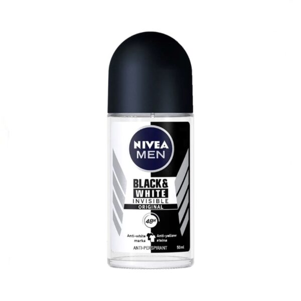 مام رولی نیوآ مردانه مدل NIVEA-BLACK AND WHITE - Image 1