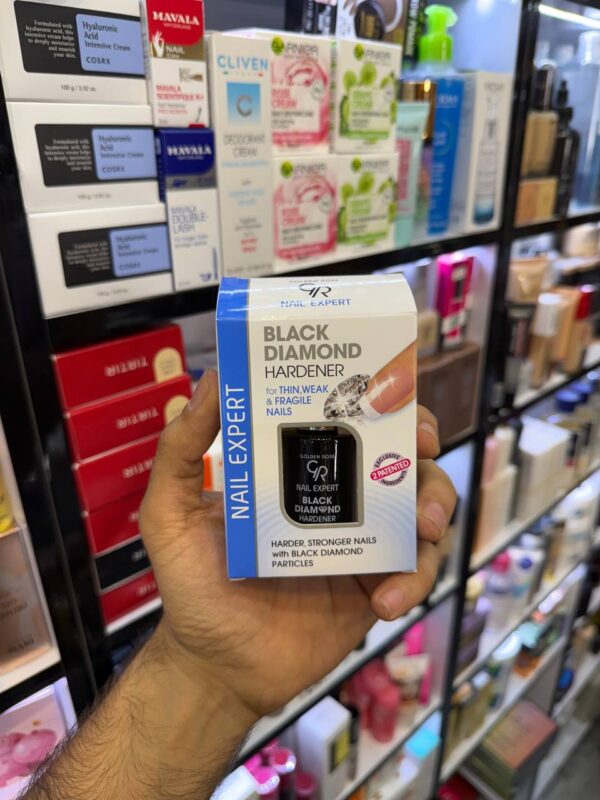 لاک تقویت ناخن گلدن رز مدل Golden Rose - BLACK DIAMOND - Image 2