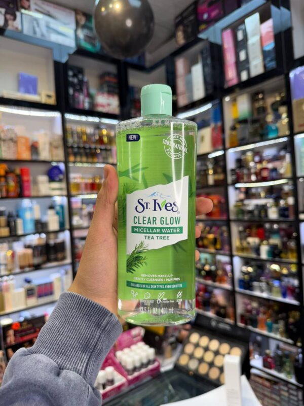 میسلار واتر سینت ایوز حاوی عصاره درخت چای مدل St. Ives - CLEAR GLOW - Image 2