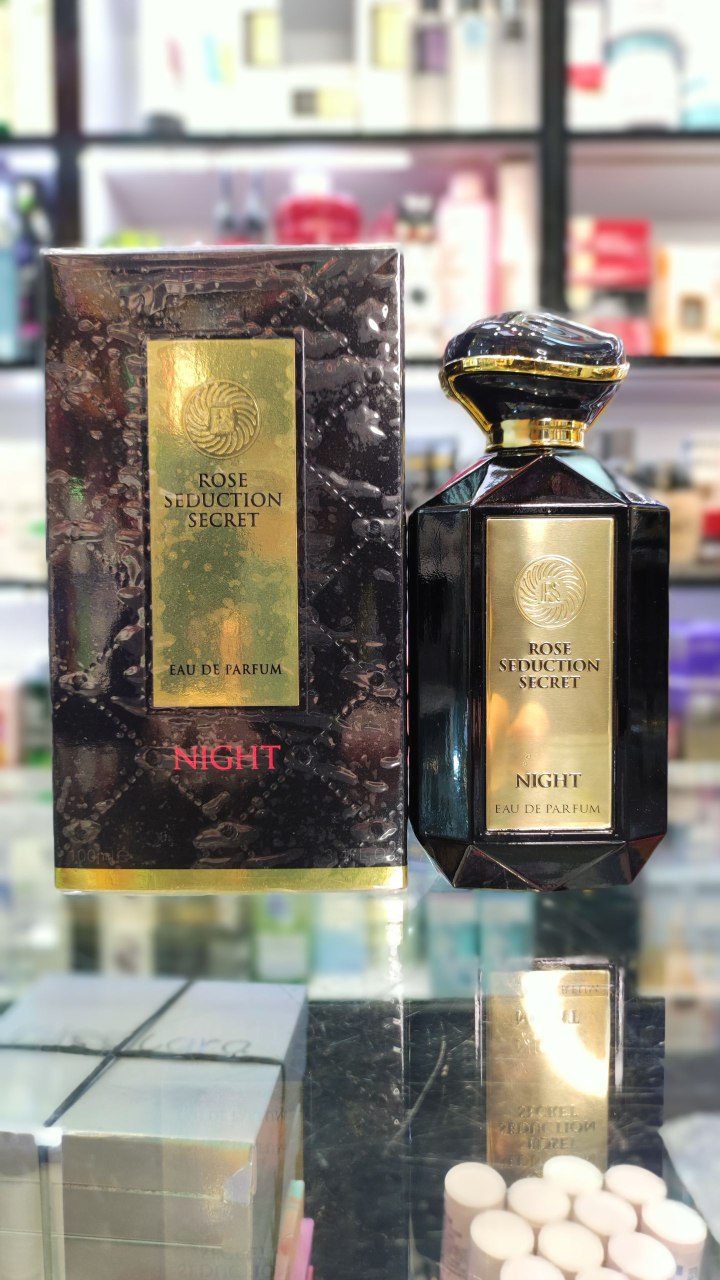 IMG_20241211_102320_487.jpg عطر ویکتوریا سکرت نایت فرگرانس ورلد (رز سدکشن نایت سکرت) | Fragrance World Rose Seduction Secret Night - Image 3