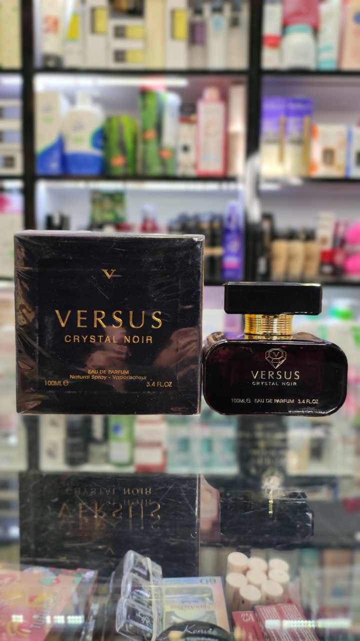 IMG_20241225_190134_216.jpg عطر ورساچه کریستال نویر (بنفش) فرگرانس ورلد (ورسوس کریستال نویر) | Fragrance World VERSUS CRYSTAL NOIR - Image 3