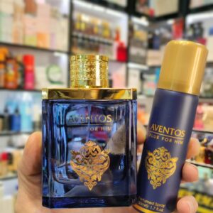 عطر کرید ارولفا فرگرانس ورلد (اونتوس بلو فور هیم) | Fragrance World Aventos Blue For Him