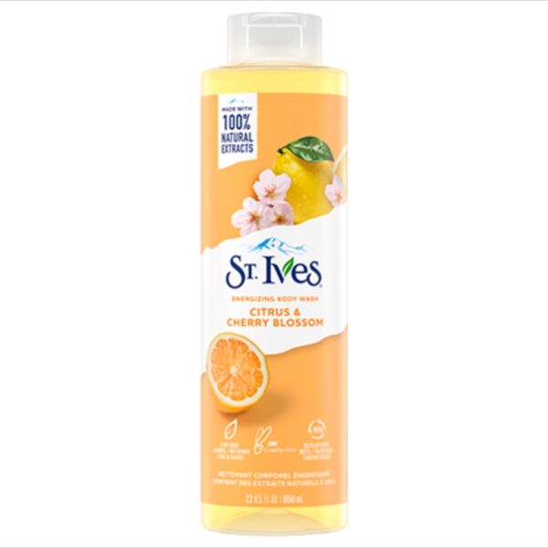 شامپو بدن سینت ایوز مدل مرکبات و شکوفه گیلاس - St. Ives - Image 1