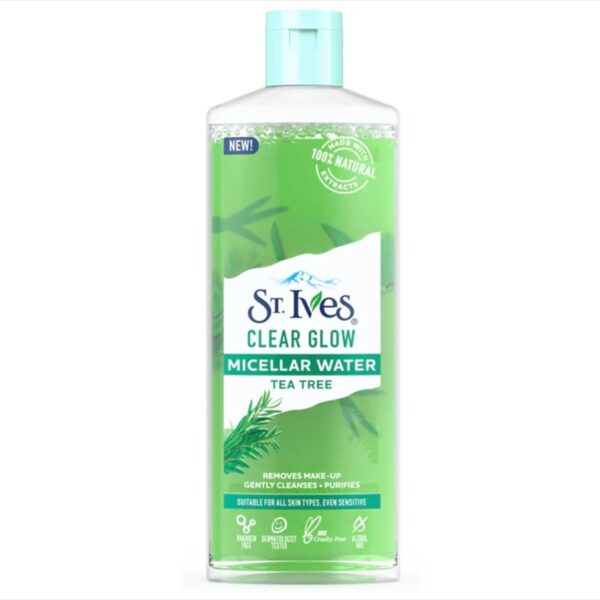 میسلار واتر سینت ایوز حاوی عصاره درخت چای مدل St. Ives - CLEAR GLOW - Image 1