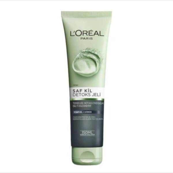 ژل شستشوی صورت لورال مدل خاک رس و زغال - LOREAL - Image 1