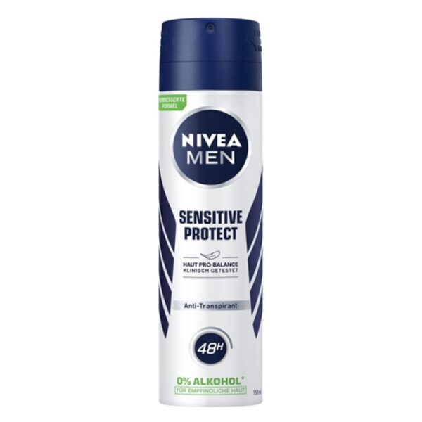 اسپری ضدتعریق مردانه نیوآ مدل NIVEA - Sensitive Protect - Image 1