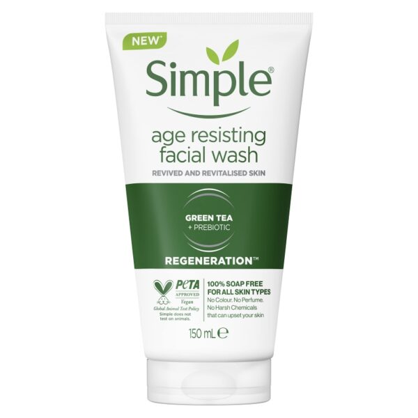 ژل شستشوی ضد پیری سیمپل مدل SIMPLE - Age Resisting - Image 1