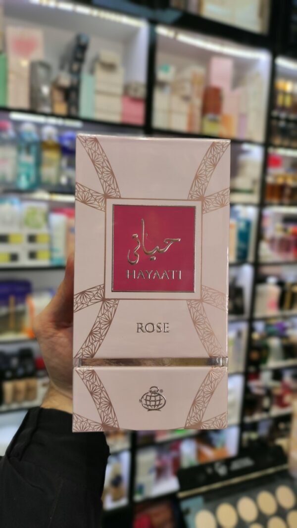 عطر حیاتی رز فرگرانس ورلد | Fragrance World Hayaati Rose - Image 4