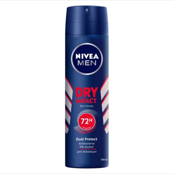 اسپری ضدتعریق مردانه نیوآ مدل NIVEA – Dry Impact - Image 1