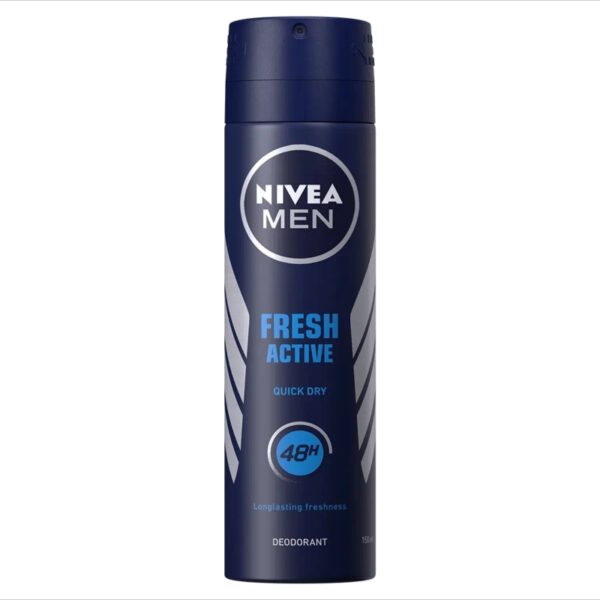 اسپری ضدتعریق مردانه نیوآ مدل NIVEA – Fresh Active - Image 1