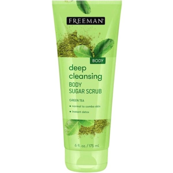 اسکراب شکری بدن چای سبز فریمن - FREEMAN - Image 1