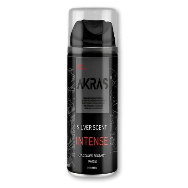 اسپری لباس مردانه سیلور سنت اینتنس آکراس | AKRAS Silver Scent Intense spary - Image 1