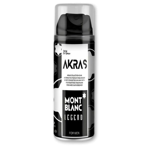 اسپری لباس مردانه مونت بلانک لجند آکراس | AKRAS Mont Blanc Legend spary - Image 1