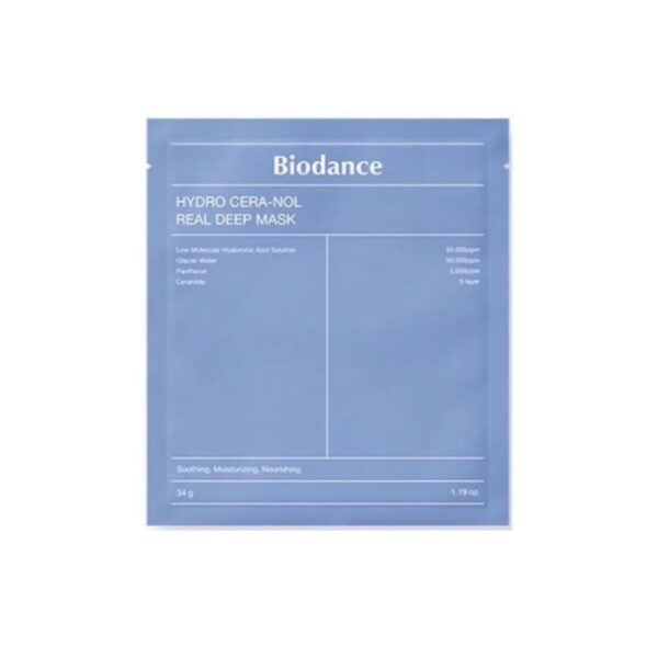 ماسک ورقه ای بایودنس مدل هیدرا سرانول - Biodance - Image 1