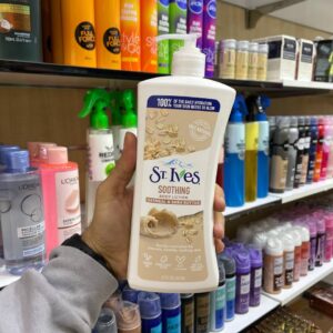 لوسیون بدن تسکین دهنده سینت ایوز عصاره جو دوسر و شی باتر – St.Ives