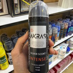 اسپری لباس مردانه سیلور سنت اینتنس آکراس | AKRAS Silver Scent Intense spary
