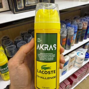 اسپری لباس مردانه لاگوست چلنج آکراس | AKRAS Lacoste Challenge spary