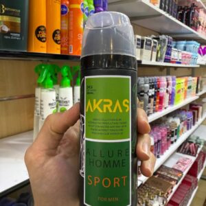 اسپری لباس مردانه الور هوم اسپرت آکراس | AKRAS Allure Homme Sport spary