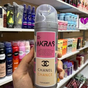 اسپری لباس زنانه شنل چنس آکراس | AKRAS Chanel Chance spary