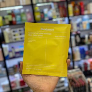 ماسک ورقه ای بایودنس حاوی نیاسینامید – Biodance