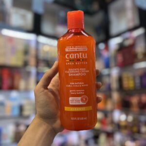 شامپو مو فر کنتو حاوی شی باتر – cantu