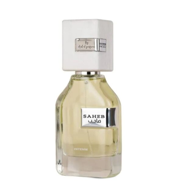 عطر صاحب اینتنس سفید ارض الزعفران | Saheb Intense - Image 1