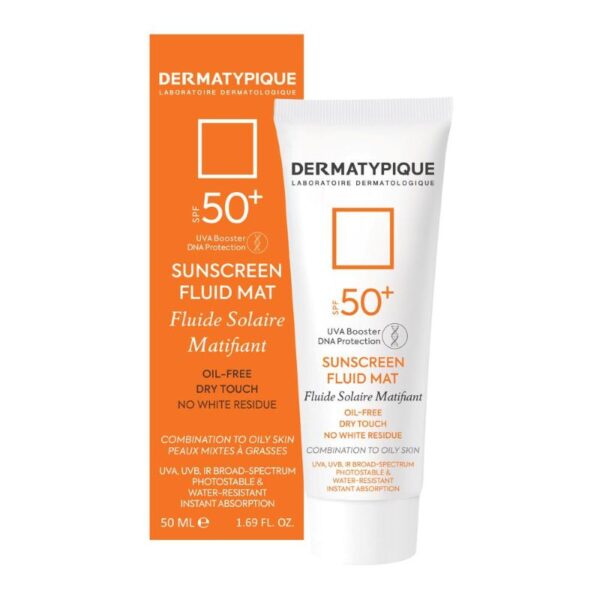 ضد آفتاب بی رنگ پوست چرب درماتیپیک - DERMATYPIQUE - Image 1
