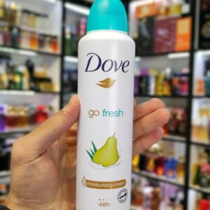 اسپری ضدتعریق داو زنانه رایحه گلابی و آلوورا – Dove