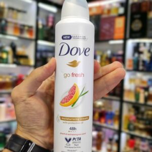 اسپری ضدتعریق داو زنانه رایحه گریپ‌فروت و علف لیمو – Dove