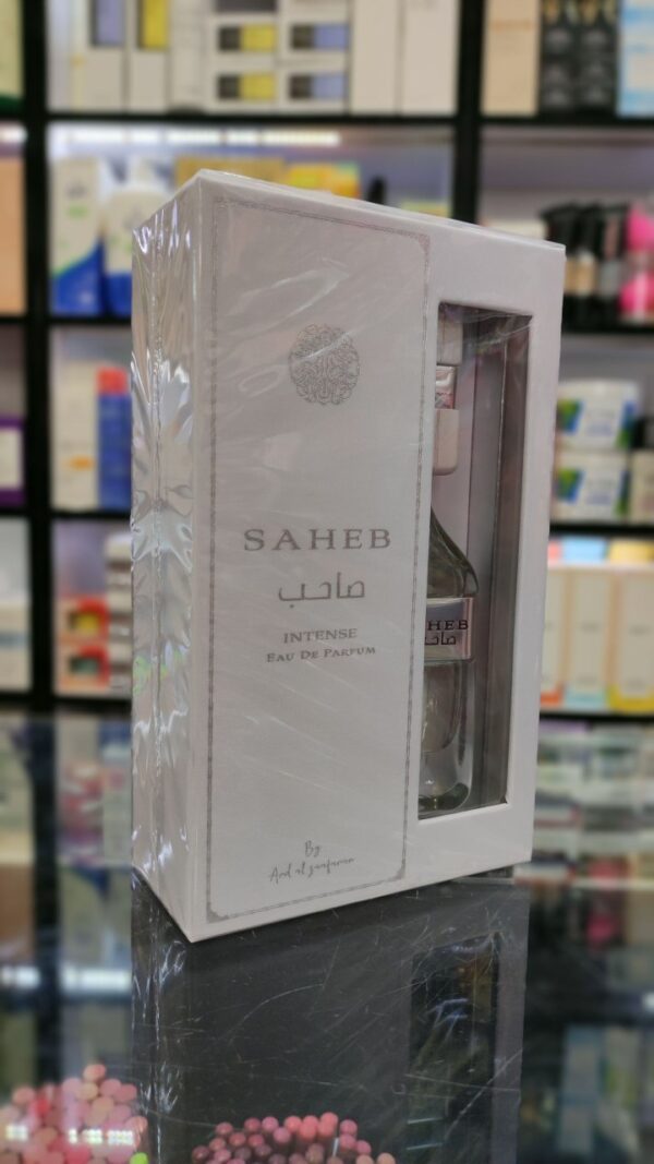 عطر صاحب اینتنس سفید ارض الزعفران | Saheb Intense - Image 3