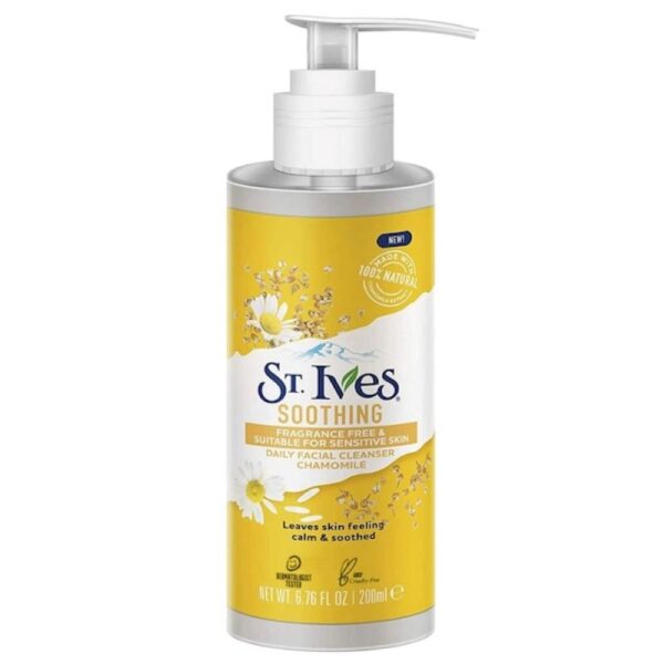 ژل شستشو تسکین دهنده بابونه سینت ایوز - St.Ives - Image 1