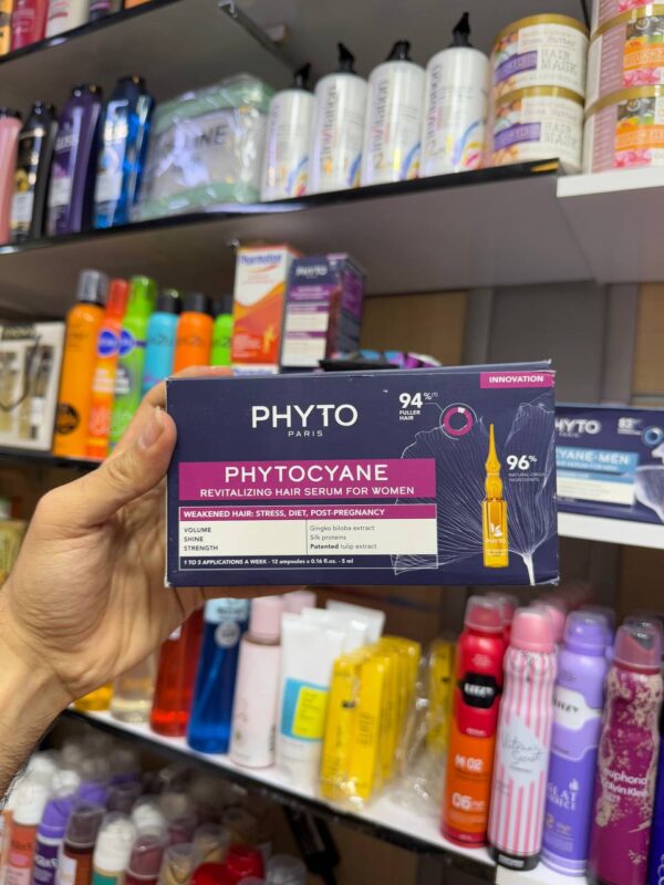 سرم ویال ضدریزش فیتو مدل فیتوسیان بانوان - PHYTO - Image 4