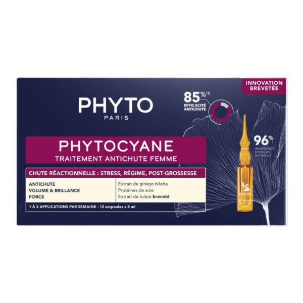 سرم ویال ضدریزش فیتو مدل فیتوسیان بانوان - PHYTO - Image 1