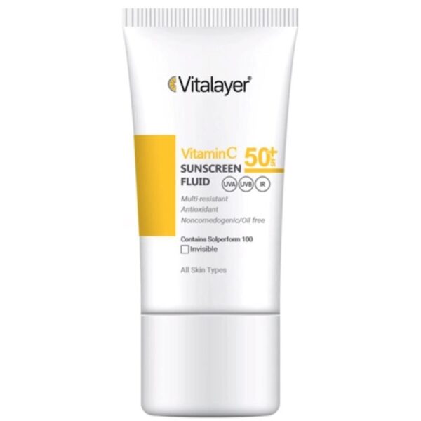 فلویید ضد آفتاب ویتامین سی ویتالیر بی رنگ - Vitalayer - Image 1