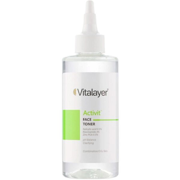 تونر اکتیویت ویتالیر مناسب پوست چرب و مختلط - Vitalayer - Image 1