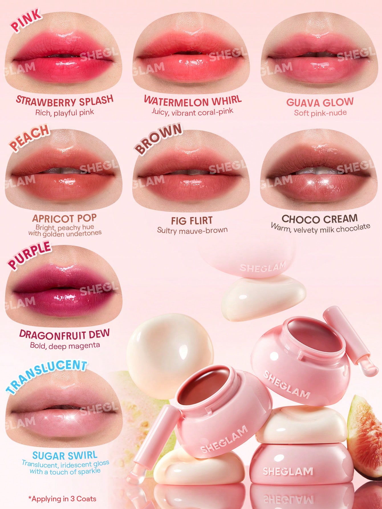 1741601038e83009d4e0d8bab7323fddf8ee1db4a5 بالم مربا لب شیگلم - SHEGLAM - Image 2