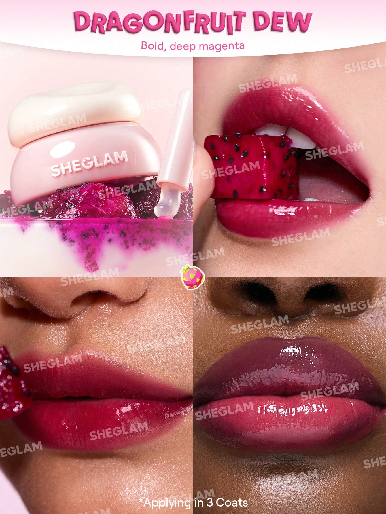 1741601385a2c5522326dc8392f114f427d9dfe3f6 بالم مربا لب شیگلم - SHEGLAM - Image 6