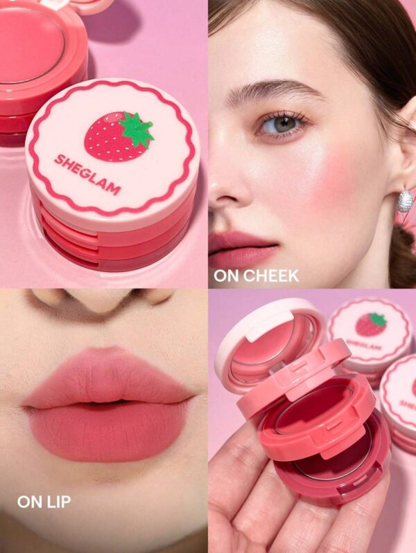 رژگونه و رژلب طبقاتی شیگلم (توت فرنگی) – SHEGLAM - Image 2