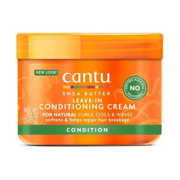 کرم مو نرم کننده موهای فر کنتو حاوی شی باتر – CANTU - Image 1