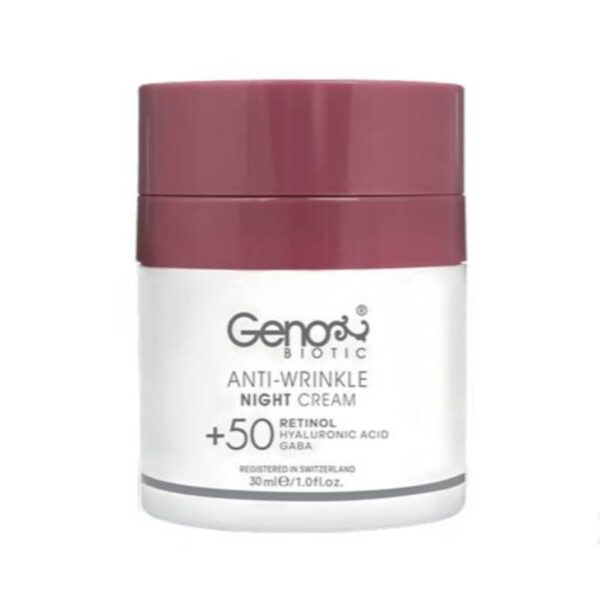 کرم ضد چروک شب ژنوبایوتیک مناسب بالای 50 سال - Geno BIOTIC - Image 1