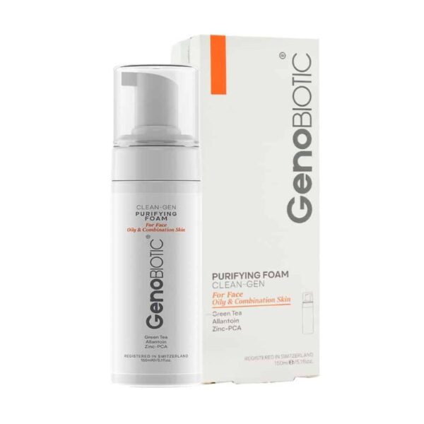 فوم شستشوی صورت ژنوبایوتیک پوست چرب و مختلط - Geno BIOTIC - Image 1