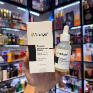 سرم لایه بردار گلیکولیک اسید ویتالیر مدل تایم ویت – Vitalayer